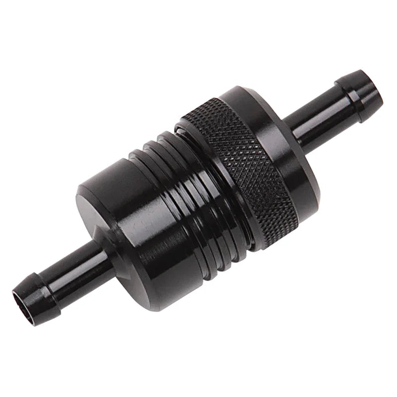 Russell Performance Black Street Fuel Filter (3in Length 1-1/8in diameter 5/16in inlet/outlet) - Additional View 5