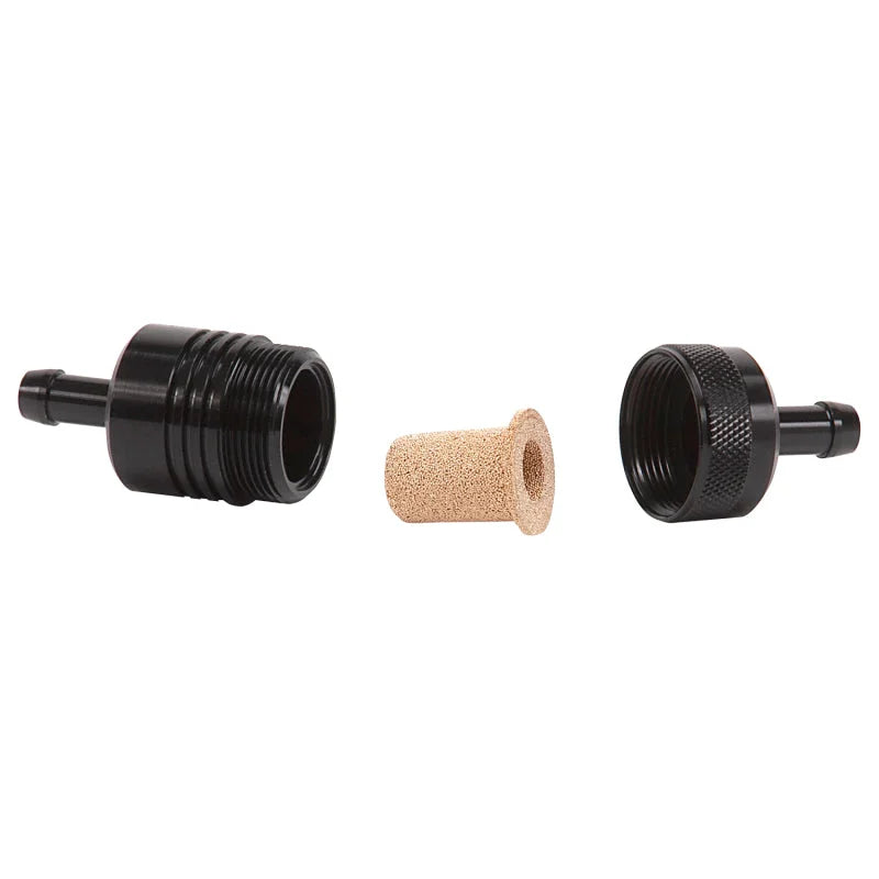 Russell Performance Black Street Fuel Filter (3in Length 1-1/8in diameter 5/16in inlet/outlet) - Additional View 7