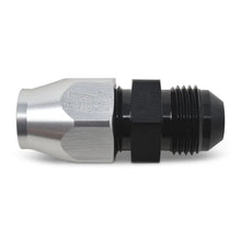 Load image into Gallery viewer, Russell Performance Black/Silver -8 AN Male 37 Degree to 1/2in Aluminum Tube - Additional View 7