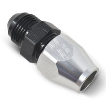 Load image into Gallery viewer, Russell Performance Black/Silver -8 AN Male 37 Degree to 1/2in Aluminum Tube - Additional View 8