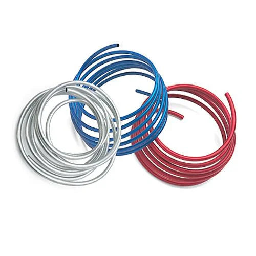 Russell Performance Blue 1/2in Aluminum Fuel Line - Side View