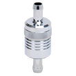 Load image into Gallery viewer, Russell Performance Chrome Street Fuel Filter (3in Length 1-1/8in diameter 3/8in inlet/outlet) - Additional View 6