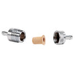 Load image into Gallery viewer, Russell Performance Chrome Street Fuel Filter (3in Length 1-1/8in diameter 5/16in inlet/outlet) - Additional View 6