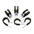 Load image into Gallery viewer, Russell Performance Cushion Clamps - Holds -10 AN Hose (6 pcs.) - Side View