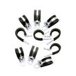 Load image into Gallery viewer, Russell Performance Cushion Clamps - Holds -4 AN Hose (10 pcs.) - Back View