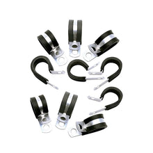 Load image into Gallery viewer, Russell Performance Cushion Clamps - Holds -4 AN Hose (10 pcs.) - Back View