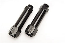 Load image into Gallery viewer, Russell Performance DEMON CARB INLET FITTING IN BLK/SLVR - Main Product View