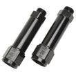 Load image into Gallery viewer, Russell Performance DEMON CARB INLET FITTING IN BLK/SLVR - Side View