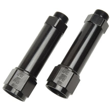 Load image into Gallery viewer, Russell Performance DEMON CARB INLET FITTING IN BLK/SLVR - Side View