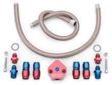 Load image into Gallery viewer, Russell Performance Edelbrock Tunnel Ram Kit for Performer Series Carbs - Side View