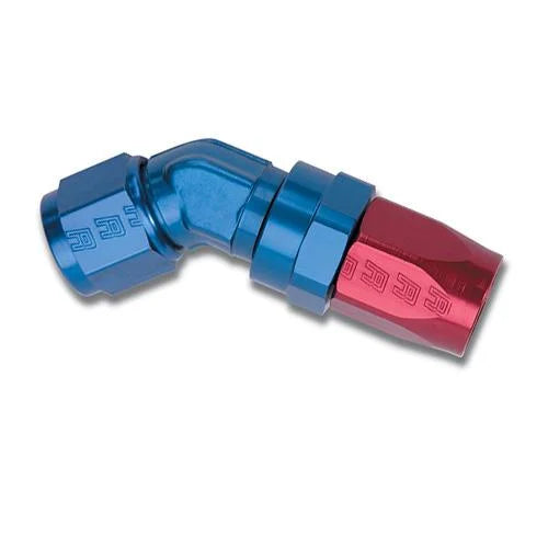 Russell Performance FULL FLOW SWIVEL TIGHT RADIUS HOSE END 150 #6 ENDURA - Side View