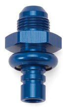 Load image into Gallery viewer, Russell Performance Ford Pressure Side EFI x 6 AN (Blue) - Back View