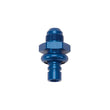 Load image into Gallery viewer, Russell Performance Ford Return Side EFI x 6 AN (Blue) - Back View