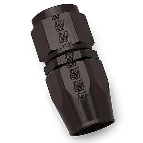 Russell Performance Full Flow Hose End Straight -6 AN ProClassic II Finish (Bulk package of 25) - Back View