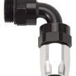 Load image into Gallery viewer, Russell Performance Hose End #6 to #6 Radius Inlet Port 90 Deg Blk/Clr - Main Product View
