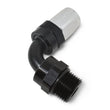 Load image into Gallery viewer, Russell Performance Hose End #6 to #6 Radius Inlet Port 90 Deg Blk/Clr - Additional View 7