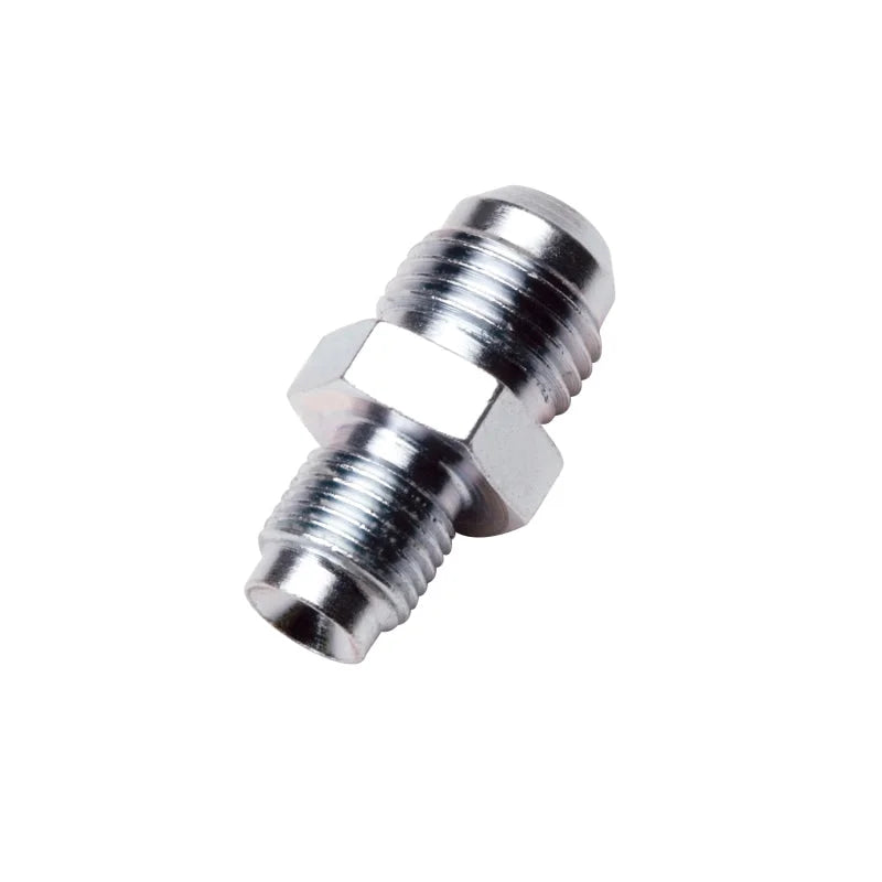 Russell Performance Oil Inlet (7/16in -24 inverted Flare) to -6 AN Male - Back View