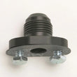 Load image into Gallery viewer, Russell Performance Oil Pan Flange. Adapts Male -10 AN to any oil pan (includes gaskets &amp; bolts) - Side View