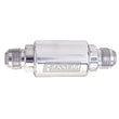 Load image into Gallery viewer, Russell Performance Polished Alum. (3-1/4in Length 1-1/4in dia. -8 x 3/8in male NPT inlet/outlet) - Main Product View