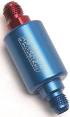 Russell Performance Polished Aluminum (3in Length 1-1/4in dia. -6 x 3/8in male NPT inlet/outlet) - Installation View