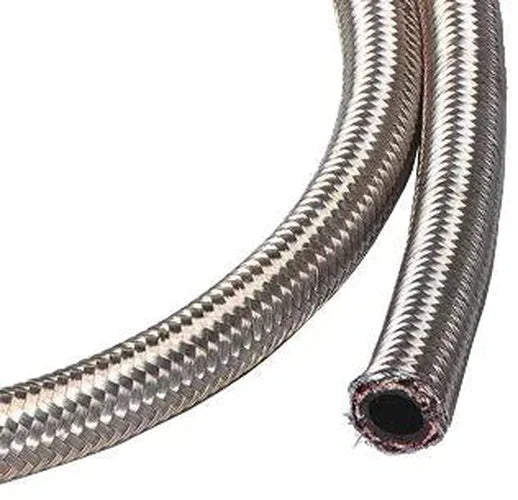 Russell Performance Powerflex -3 AN (1/8in) Power Steering Hose (20 Foot Roll) (Max PSI 2500) - Back View