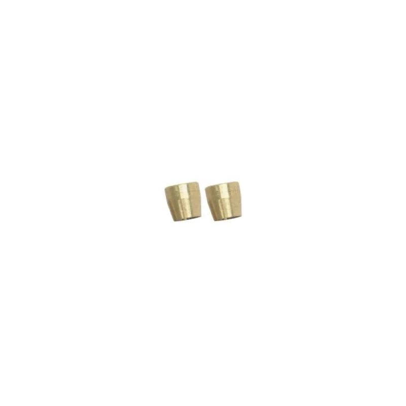 Russell Performance REPLACEMENT FERRULE FOR ALUM FUEL LINE ADAPTERS #8 QTY OF 2 - Side View