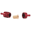 Load image into Gallery viewer, Russell Performance Red Street Fuel Filter (3in Length 1-1/8in diameter 5/16in inlet/outlet) - Additional View 6