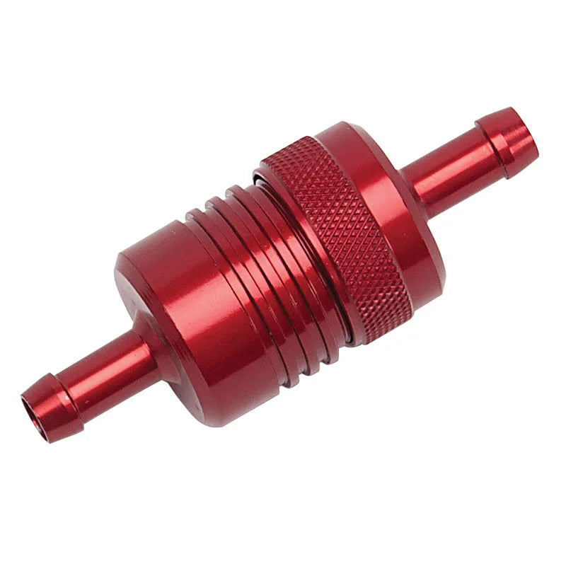 Russell Performance Red Street Fuel Filter (3in Length 1-1/8in diameter 5/16in inlet/outlet) - Additional View 7