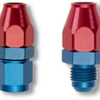 Load image into Gallery viewer, Russell Performance Red/Blue -6 AN Female Swivel to 3/8in Aluminum Tube - Side View