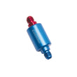 Load image into Gallery viewer, Russell Performance Red/Blue Anodized (3in Length 1-1/4in dia. -6 male inlet/outlet) - Main Product View