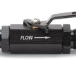 Load image into Gallery viewer, Russell Performance Shutoff Valve -8 AN Male Black Finish - Side View