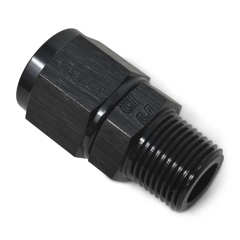 Russell Performance Straight AN Female to Male NPT (Black) - Additional View 5