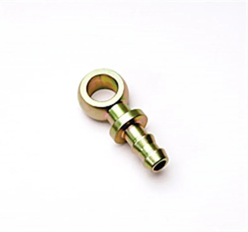 Russell Performance Water Inlet/Outlet 14mm Banjo Bolt to -6 AN Twist-Lok Hose Adapter - Side View