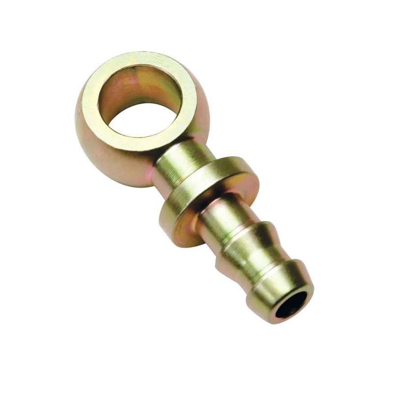 Russell Performance Water Inlet/Outlet 14mm Banjo Bolt to -6 AN Twist-Lok Hose Adapter - Back View