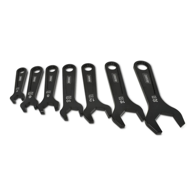 Russell Single Ended Wrench Kit -4 Through -20 - Side View