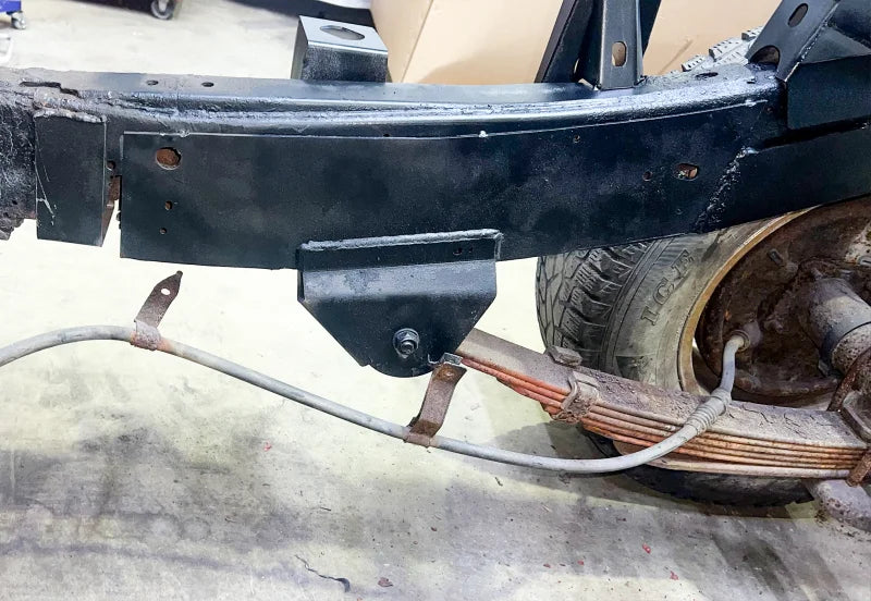 Rust Buster 2004-2012 Chevy Colorado & GMC Canyon Rear ward Leaf Spring Mount - Right - Additional View 9