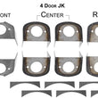 Load image into Gallery viewer, Rust Buster 2007-2018 Jeep Wrangler 4-Door Frame Body Mounts