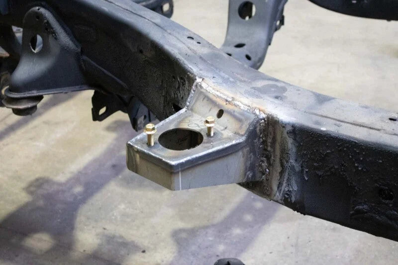 RustBuster Access Cab and Crew Cab Front Body Mount Left fits 2005-2015 Toyota Tacoma - Main Product View