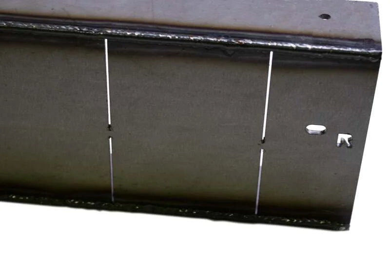 RustBuster Center Rear Frame Repair Kit - Right fits 1999-2006 Chevrolet Trucks / GMC Trucks - Back View