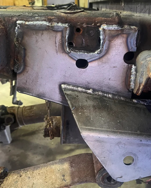 RustBuster Center Rear Frame Section with ward Leaf Spring Mount - Right fits 2004-2008 Ford F-150 - Additional View 5
