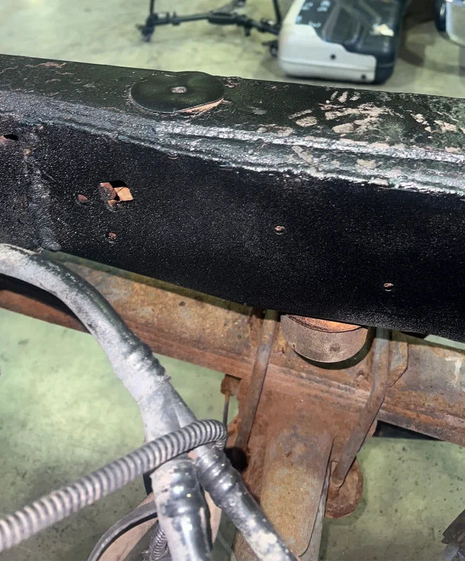RustBuster Over Axle Frame Section - Left fits 2004-2008 Ford F-150 - Main Product View