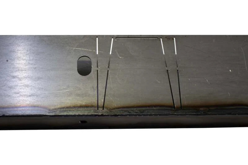 RustBuster Quad Cab Center Frame Section - Left fits 2009-2018 Dodge Ram 1500 - Side View