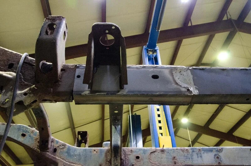 RustBuster Quad Cab Mid Frame Section - Left fits 2009-2018 Dodge Ram 1500 - Main Product View