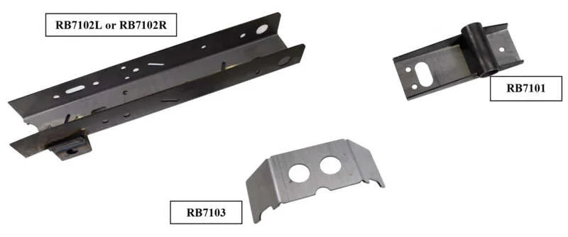 RustBuster Rear Frame Section - Left Side fits 1995-2004 Toyota Tacoma - Additional View 7