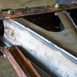 Load image into Gallery viewer, RustBuster Spare Tire Crossmember fits 1988-1998 Chevrolet C/K 1500 / C/K 2500 / GMC C/K 1500 / C/K 2500 - Installation View