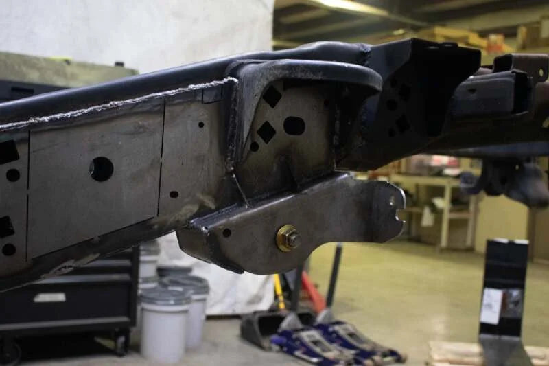 Rustbuster Forward Leaf Spring Section Right Side - Side View