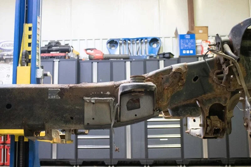 Rustbuster Front Frame Section Left Side - Side View