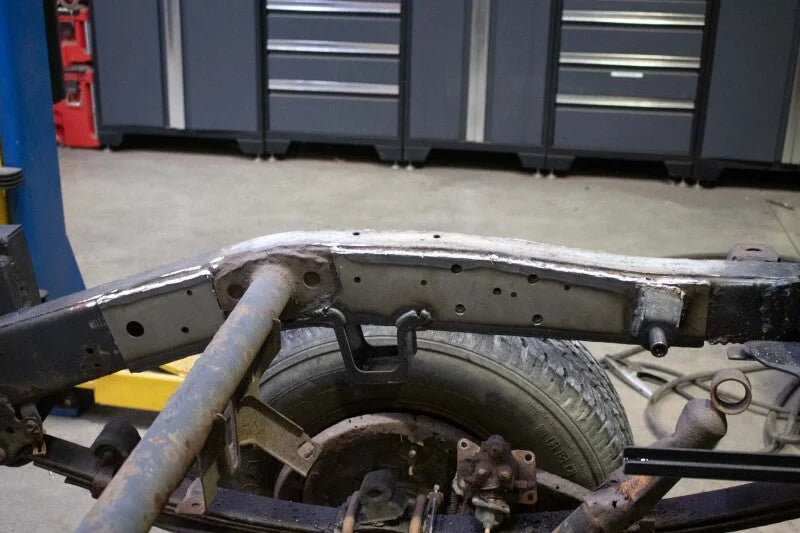 Rustbuster Over Axle Frame Section Left Side - Additional View 7