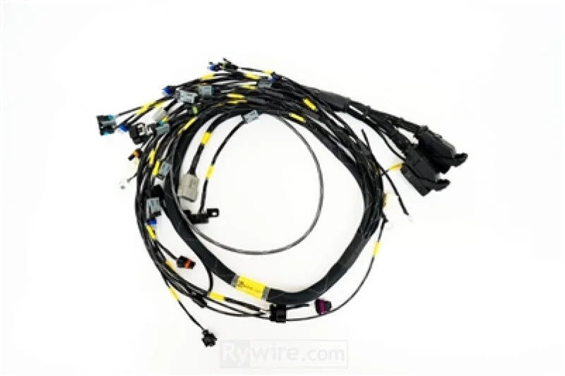 Rywire GM LS3 V8 E38 ECU Engine Harness w/Bosch MAP Option (Req PDM/Fuse Box/Mating Connector) - Side View
