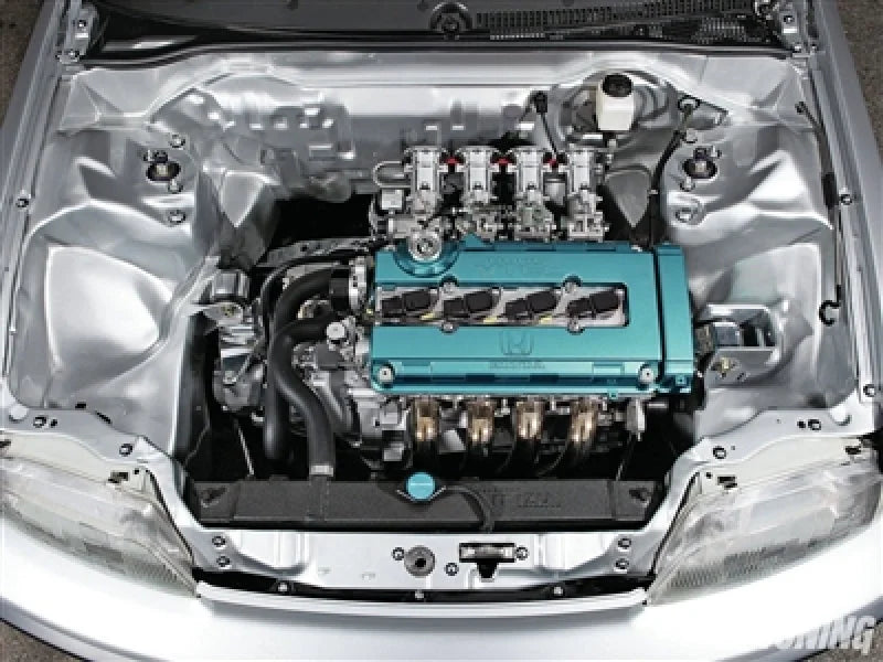 Rywire Honda B-Series COP Adapter Plate - Installation View
